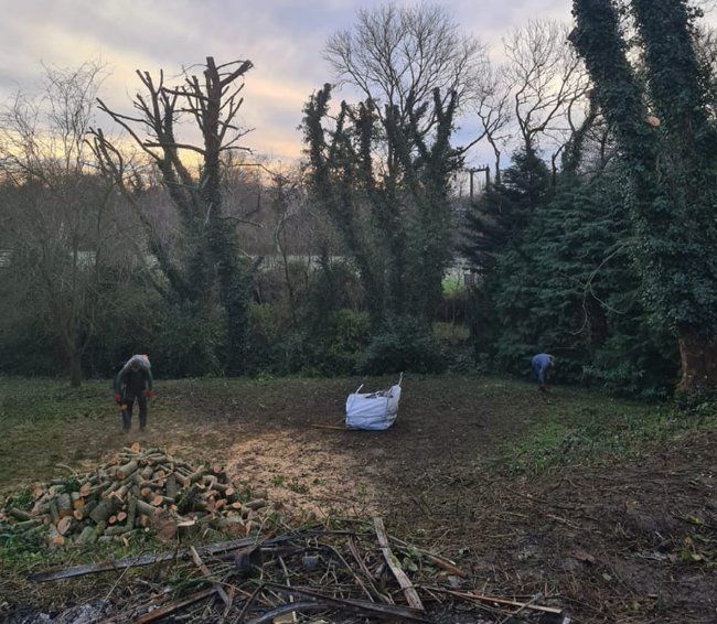 Site cleared by dusk
